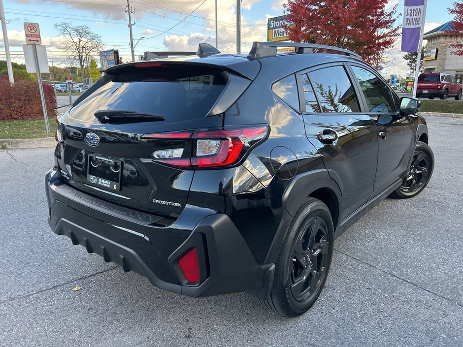 2024 Subaru CROSSTREK ONYX NO ACCIDENTS | ONE OWNER | LEASE RETURN | SUNROOF | HEATED SEATS | WIRELESS CHARGER | EYESIGHT | AWD