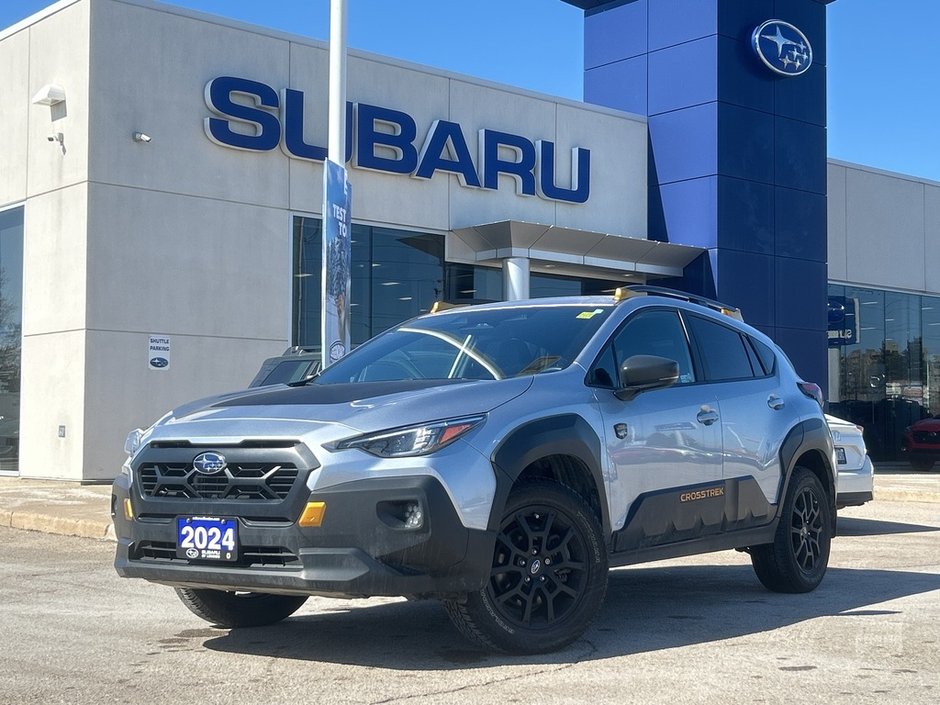 2024 Subaru CROSSTREK WILDERNESS NO ACCIDENTS | ONE OWNER | LOW KM | SUNROOF | HEATED SEATS | EYESIGHT | BACKUP CAMERA | HEATED WHEEL