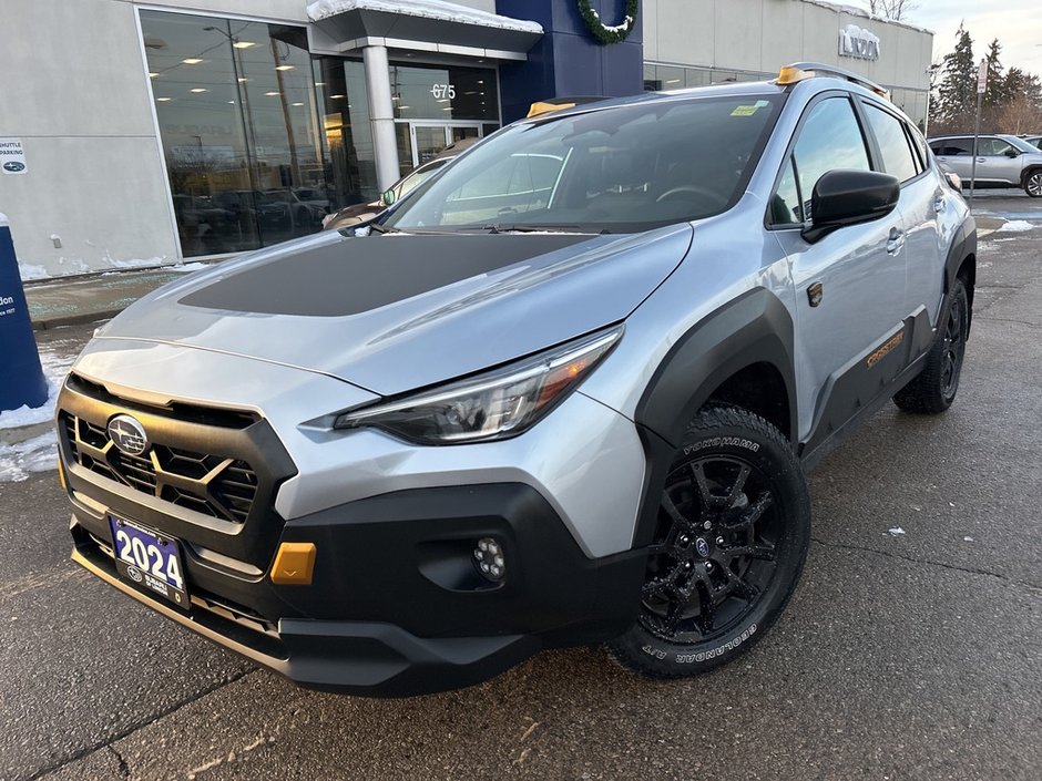 2024 Subaru CROSSTREK WILDERNESS NO ACCIDENTS | ONE OWNER | LOW KM | ALL WEATHER SOFT-TOUCH SEATING SURFACES | EYESIGHT