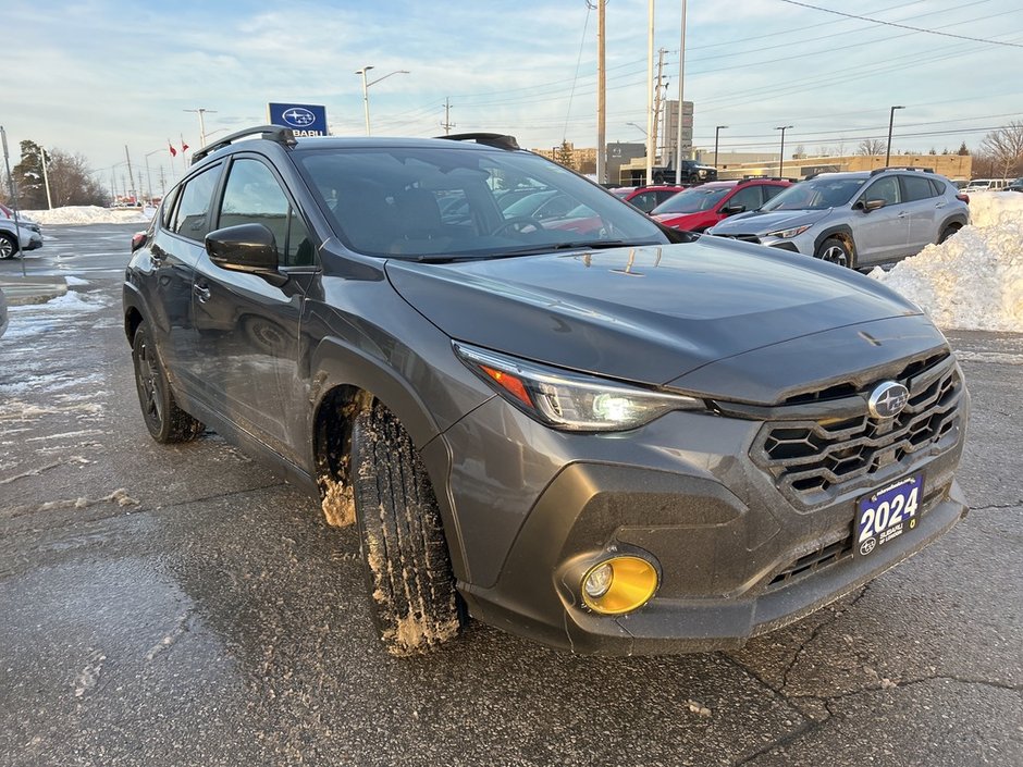 2024 Subaru CROSSTREK ONYX ONE OWNER | CLEAN CARFAX | DEALER MAINTAINED | NEW BATTERY | 2.5 L 182 HP | AWD | AUTOMATIC