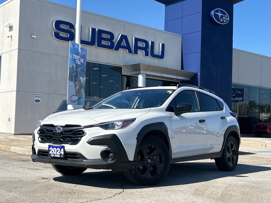2024 Subaru CROSSTREK CONVENIENCE ONE OWNER | CLEAN CARFAX | DEALER SERVICED | NOKIAN ALL-WEATHER TIRES |  LOW KMS