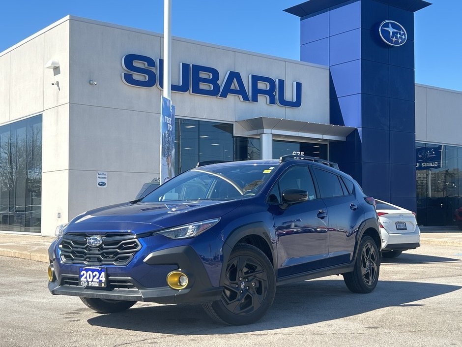 2024 Subaru CROSSTREK ONYX ONE OWNER | DEALER SERVICED | $3352 CARFAX | 2.5L AWD