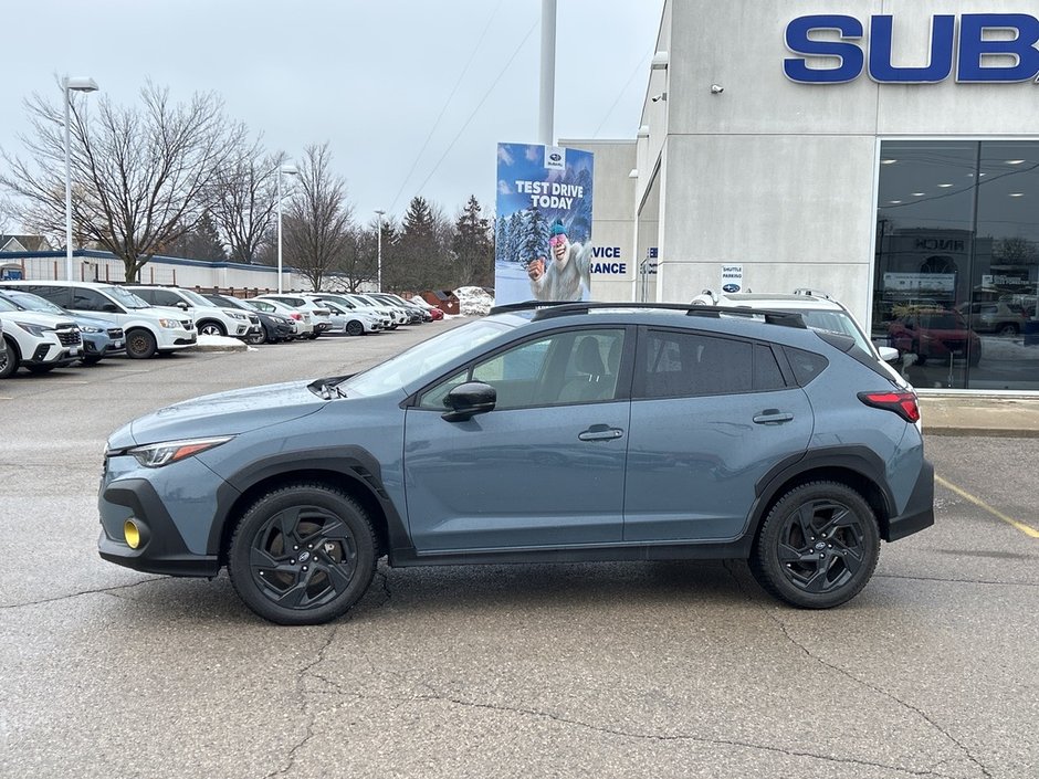 2024 Subaru CROSSTREK ONYX ONE OWNER | NEW FRONT BRAKES | WINTER TIRES INCLUDED  | DEALER SERVICED