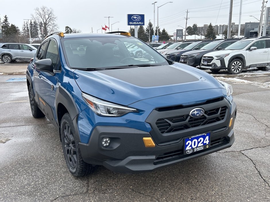 2024 Subaru CROSSTREK WILDERNESS ONE OWNER | CLEAN CARFAX | LOW MILEAGE | AWD | 182-HP | SUBARU BOXER® | X-MODE® | EYESIGHT | CARPLAY