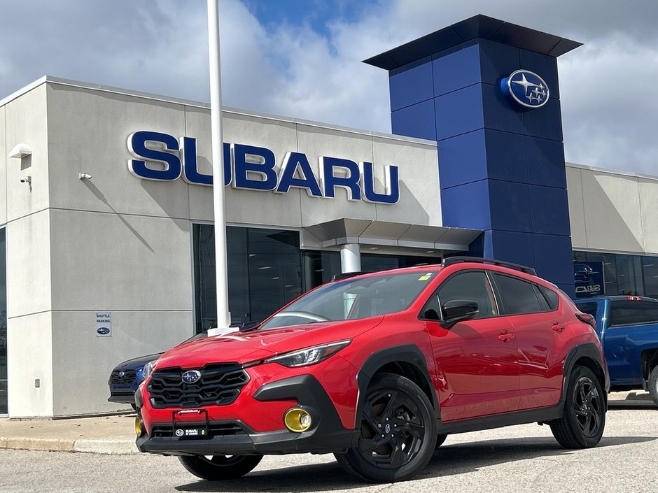 2024 Subaru CROSSTREK ONYX ONE OWNER | CLEAN CARFAX | DEALER MAINTAINED | AWD | 2.5L SUBARU BOXER® | 182-HP | EYESIGHT |