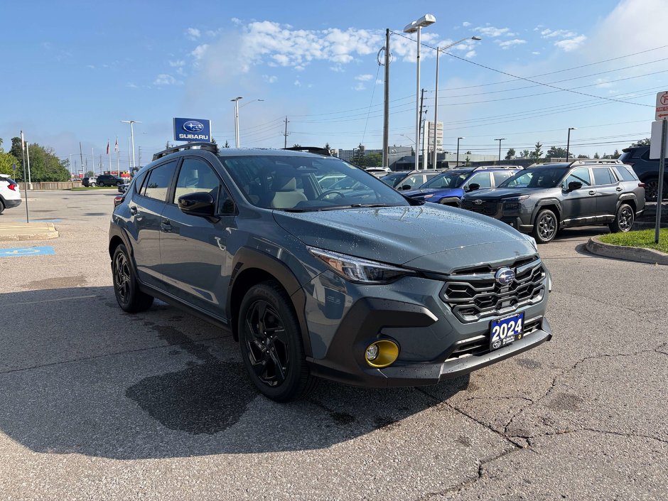2024 Subaru CROSSTREK ONYX ONE OWNER | CLEAN CARFAX | FULL SERVICE HISTORY