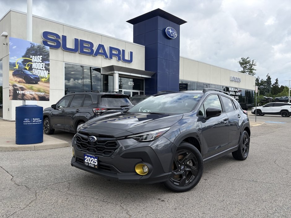 2025 Subaru CROSSTREK ONYX CVT ONE OWNER | CLEAN CARFAX | FULL SERVICE HISTORY