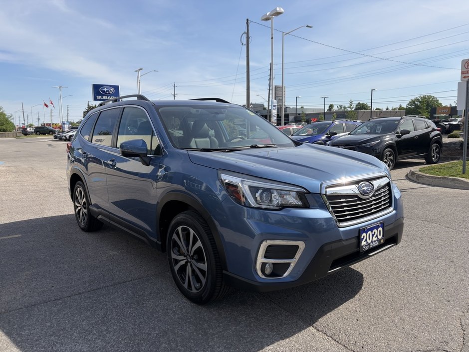 2020 Subaru FORESTER LIMITED ONE OWNER | CLEAN CARFAX | LOW MILEAGE | 2.5L SUBARU BOXER® ENGINE | AWD | EYESIGHT | CARPLAY |