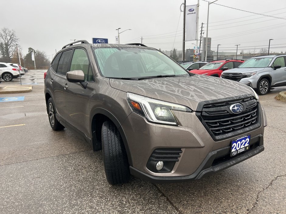 2022 Subaru FORESTER CONVENIENCE CLEAN CARFAX | CARPLAY | AWD | EYESIGHT | HEATED SEATS | X-MODE | 17