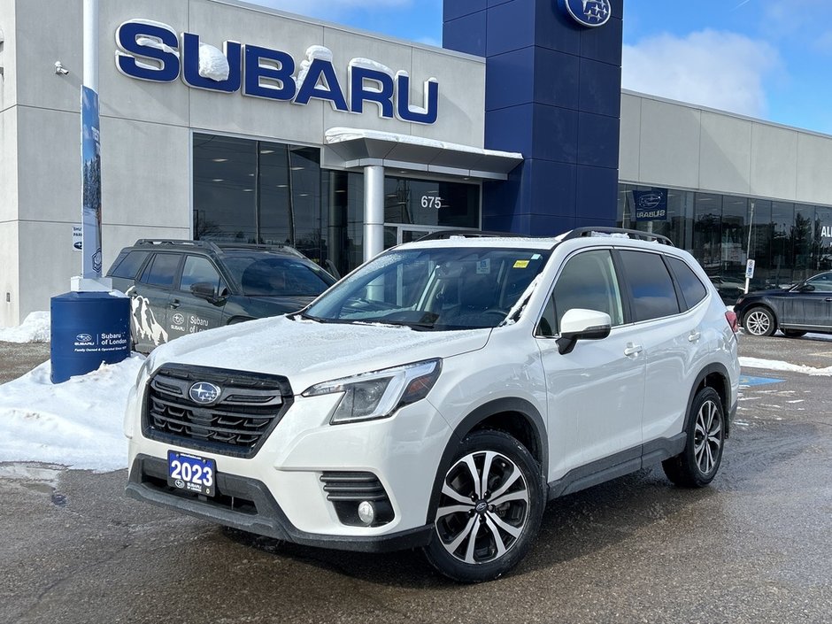 2023 Subaru FORESTER LIMITED LOW MILEAGE | CLEAN CARFAX | DEALER MAINTAINED | AWD | X-MODE® | CARPLAY | HARMAN KARDON® |