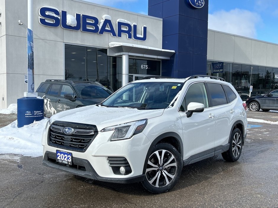 2023 Subaru FORESTER LIMITED LOW MILEAGE | CLEAN CARFAX | DEALER MAINTAINED | AWD | X-MODE® | CARPLAY | HARMAN KARDON® |