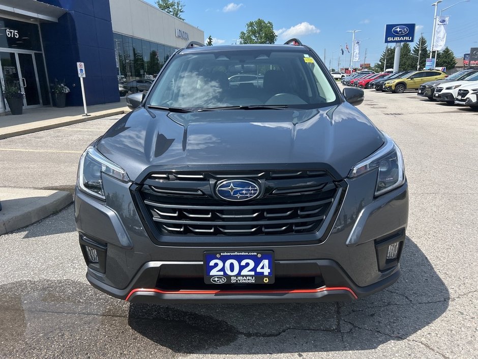 2024 Subaru Forester SPORT LOW MILEAGE! ONE OWNER | LEASE RETURN | NO ACCIDENTS | HEATED SEATS | SUNROOF | EYESIGHT | AWD