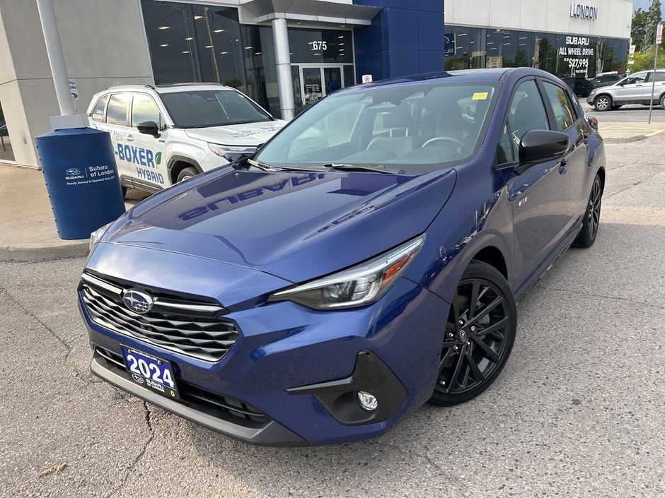 2024 Subaru IMPREZA RS 5-DOOR 182 HP | 10 - WAT POWER DRIVER SEAT | SUNROOF | HARMAN KARDON 10 SPEAKER WITH AMP