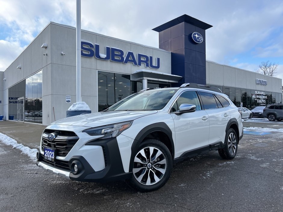 2023 Subaru Outback PREMIER XT TURBO | NEW BRAKES | ONE OWNER | NO ACCIDENTS | LEASE RETURN | FULLY LOADED | LEATHER | GPS