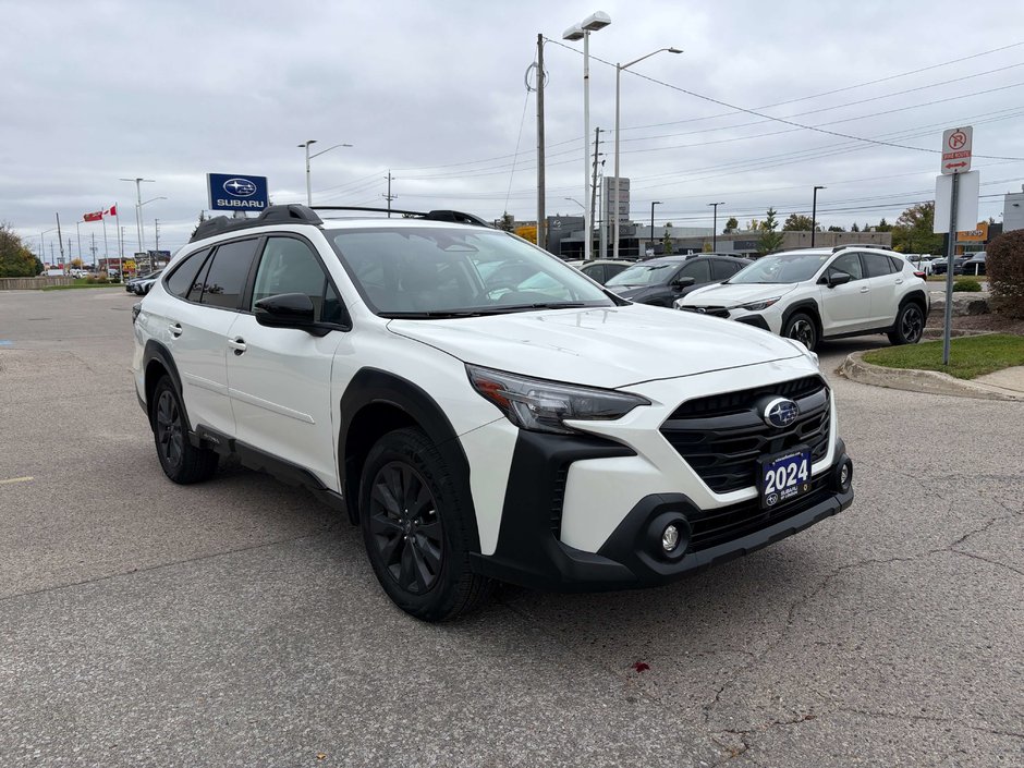 2024 Subaru OUTBACK ONYX ONE OWNER | CLEAN CARFAX | 2.5L SUBARU BOXER ENGINE | 182-HP | AWD | EYESIGHT | CARPLAY