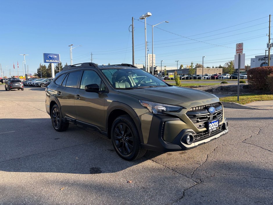 2025 Subaru OUTBACK ONYX ONE OWNER | CLEAN CARFAX | 2.5L SUBARU BOXER ENGINE | 182-HP | AWD | EYESIGHT | CARPLAY