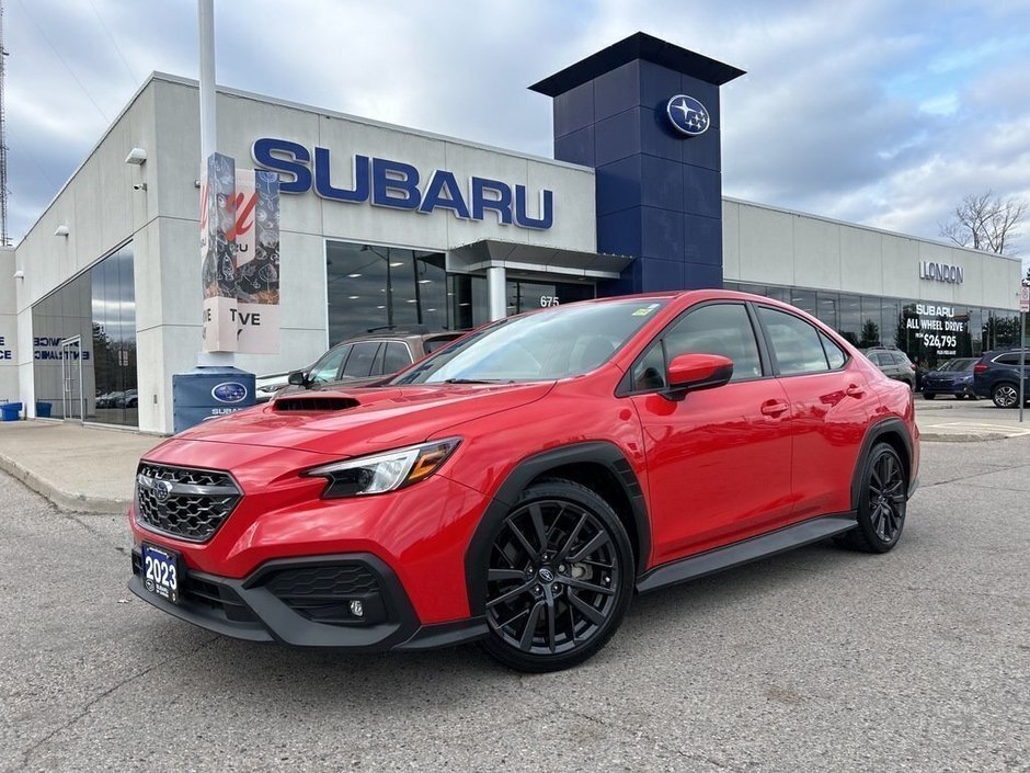 2023 Subaru WRX SPORT Red is for RACING!