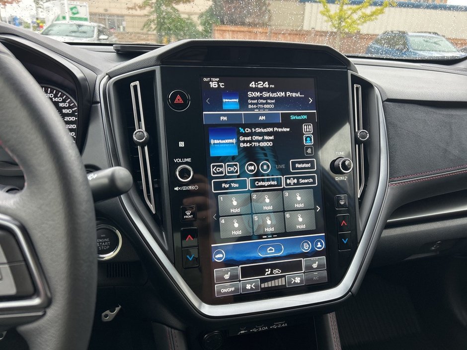 2024 Subaru WRX RS RS 6MT | APPLE CARPLAY | QUAD-TIP EXHAUST | RS PERFORMANCE-TUNED SUSPENSION | EYESIGHT TECH