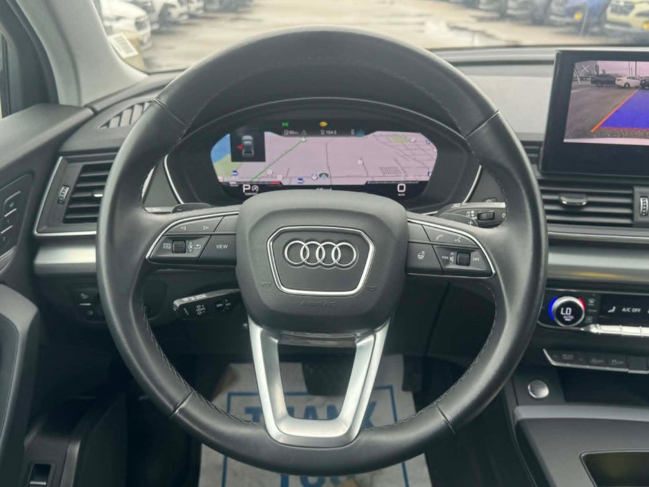 2024 Audi Q5 PROGRESSIV | HEATED SEATS AND STEERING WHEEL | APPLE CARPLAY AND ANDROID AUTO | 3 ZONE CLIMATE CONTROL |