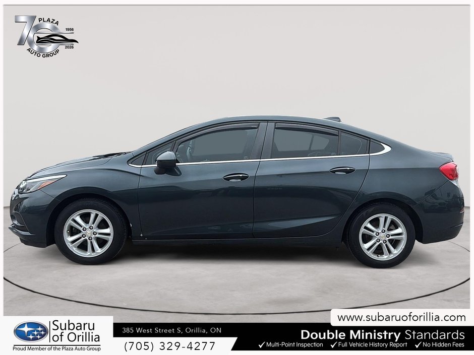 2017 Chevrolet CRUZE LT | LOW KMS | 2 SETS OF TIRES ON RIMS | HEATED SEATS | PUSH BUTTON START |