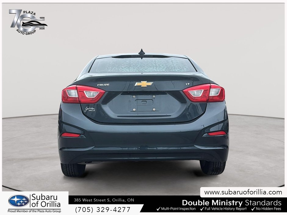2017 Chevrolet CRUZE LT | LOW KMS | 2 SETS OF TIRES ON RIMS | HEATED SEATS | PUSH BUTTON START |