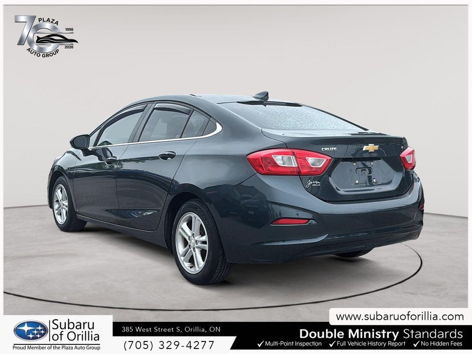 2017 Chevrolet CRUZE LT | LOW KMS | 2 SETS OF TIRES ON RIMS | HEATED SEATS | PUSH BUTTON START |