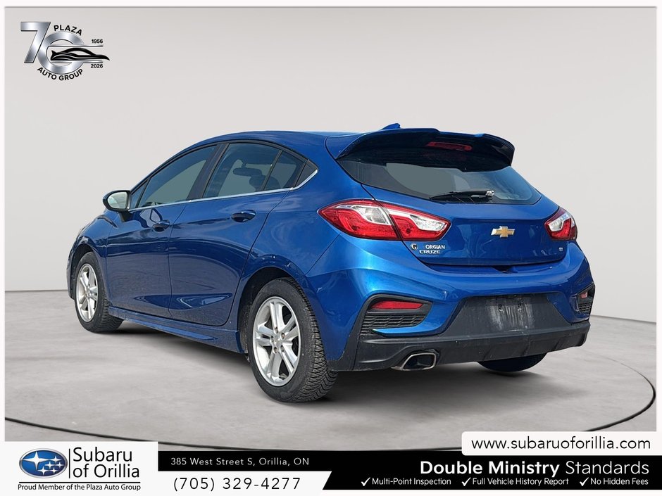 2017 Chevrolet CRUZE LT | MANUAL | RS | TWO SETS OF TIRES ON RIMS | HEATED SEATS | CRUISE CONTROL | SUNROOF |