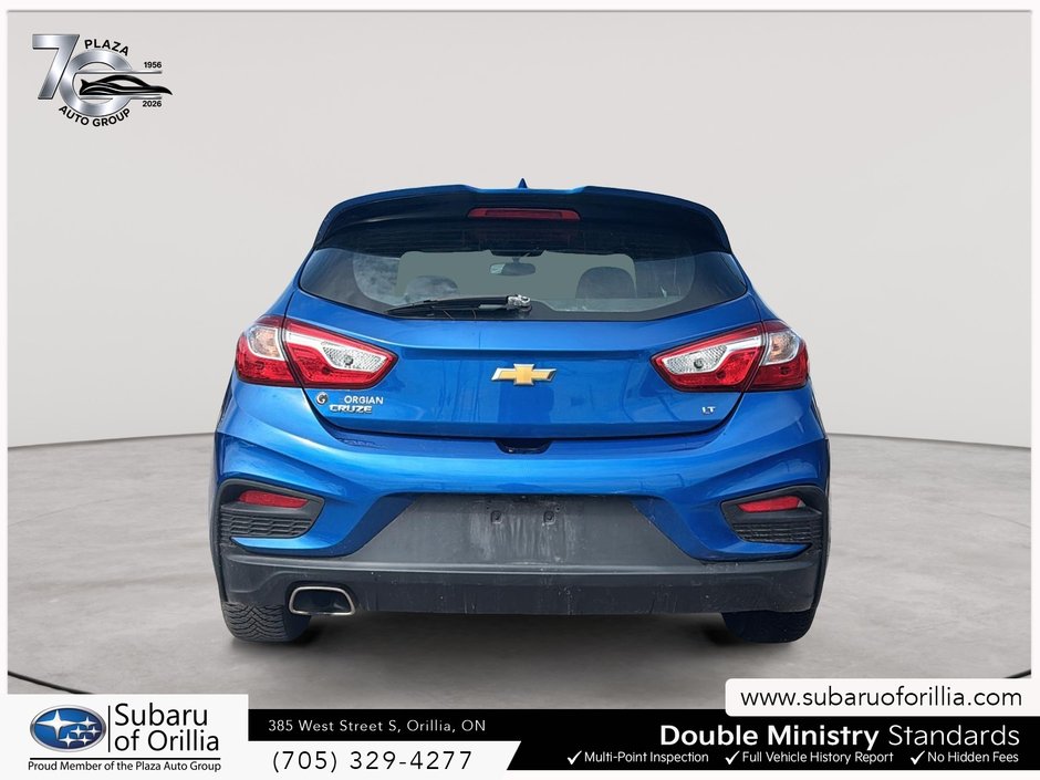 2017 Chevrolet CRUZE LT | MANUAL | RS | TWO SETS OF TIRES ON RIMS | HEATED SEATS | CRUISE CONTROL | SUNROOF |