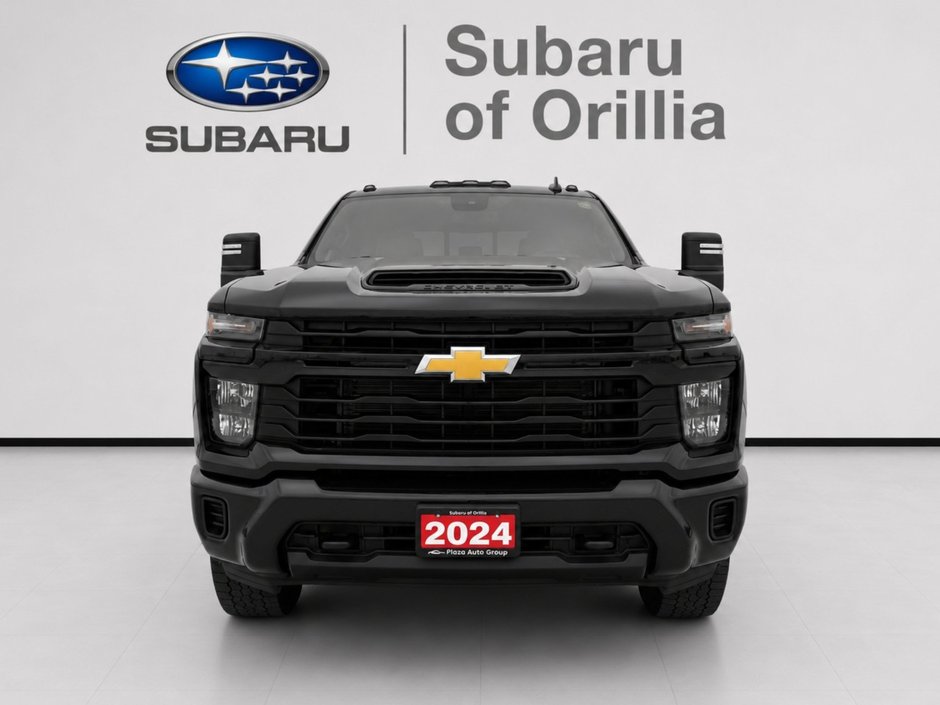 2024 Chevrolet SILVERADO 2500HD CUSTOM | BED CAP | 2 SET OF TIRES | 2500 | 6.6L V8 | CLEAN CARFAX | APPLE CARPLAY AND ANDROID AUTO |