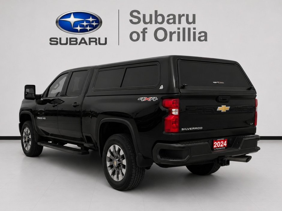 2024 Chevrolet SILVERADO 2500HD CUSTOM | BED CAP | 2 SET OF TIRES | 2500 | 6.6L V8 | CLEAN CARFAX | APPLE CARPLAY AND ANDROID AUTO |