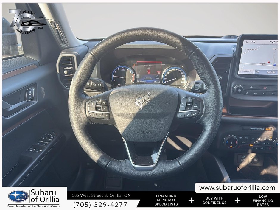 2022 Ford BRONCO SPORT OUTER BANKS | LOW KMS | CLEAN CARFAX | SUNROOF | APPLE CARPLAY & ANDROID AUTO | PUSH BUTTON START |