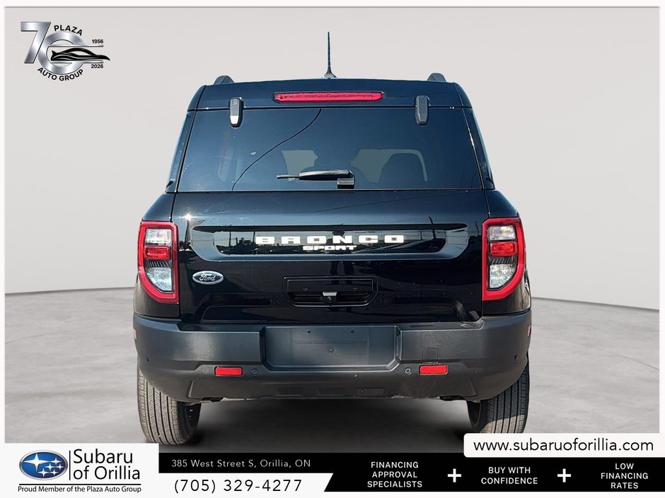 2022 Ford BRONCO SPORT OUTER BANKS | LOW KMS | CLEAN CARFAX | SUNROOF | APPLE CARPLAY & ANDROID AUTO | PUSH BUTTON START |