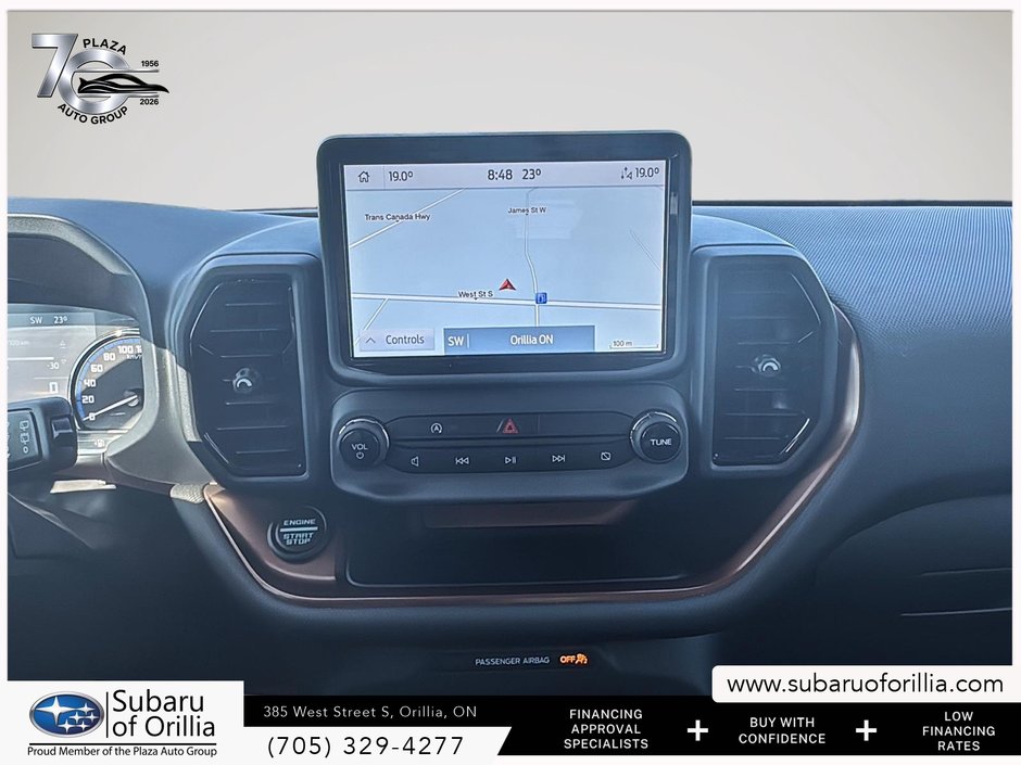 2022 Ford BRONCO SPORT OUTER BANKS | LOW KMS | CLEAN CARFAX | SUNROOF | APPLE CARPLAY & ANDROID AUTO | PUSH BUTTON START |
