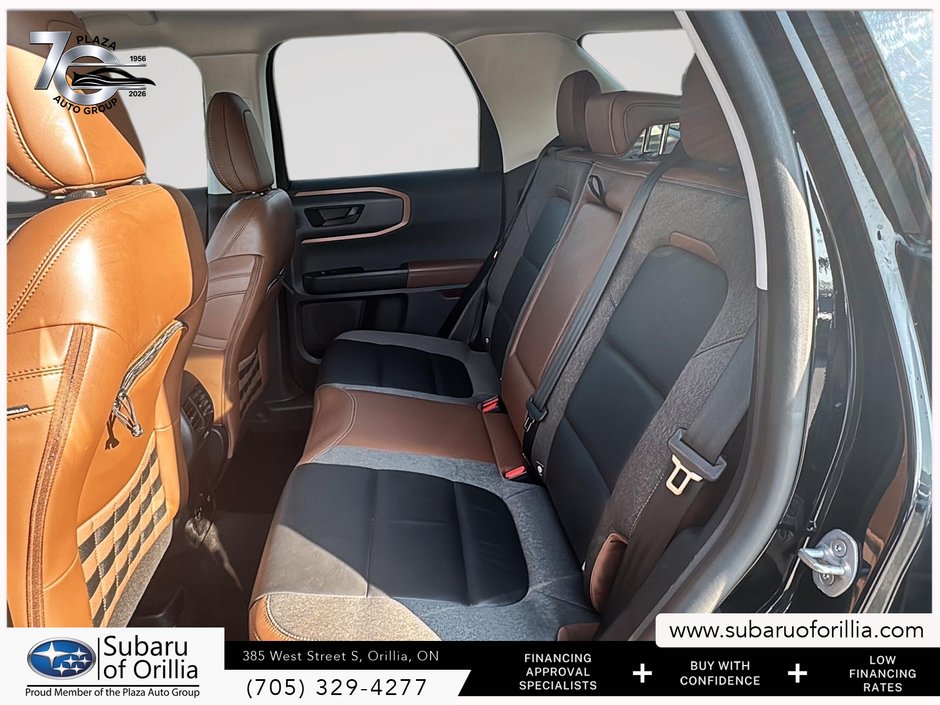 2022 Ford BRONCO SPORT OUTER BANKS | LOW KMS | CLEAN CARFAX | SUNROOF | APPLE CARPLAY & ANDROID AUTO | PUSH BUTTON START |