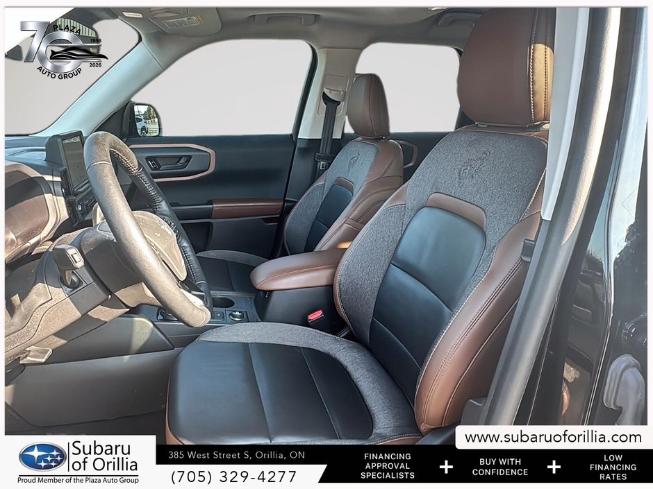 2022 Ford BRONCO SPORT OUTER BANKS | LOW KMS | CLEAN CARFAX | SUNROOF | APPLE CARPLAY & ANDROID AUTO | PUSH BUTTON START |