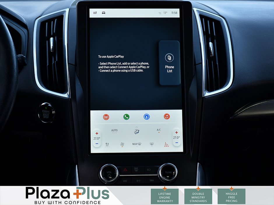 2022 Ford Edge Titanium | B&O PREMIUM SOUND | FRONT HEATED & VENTILATED SEATS | ANDROID AUTO & APPLE CARPLAY |