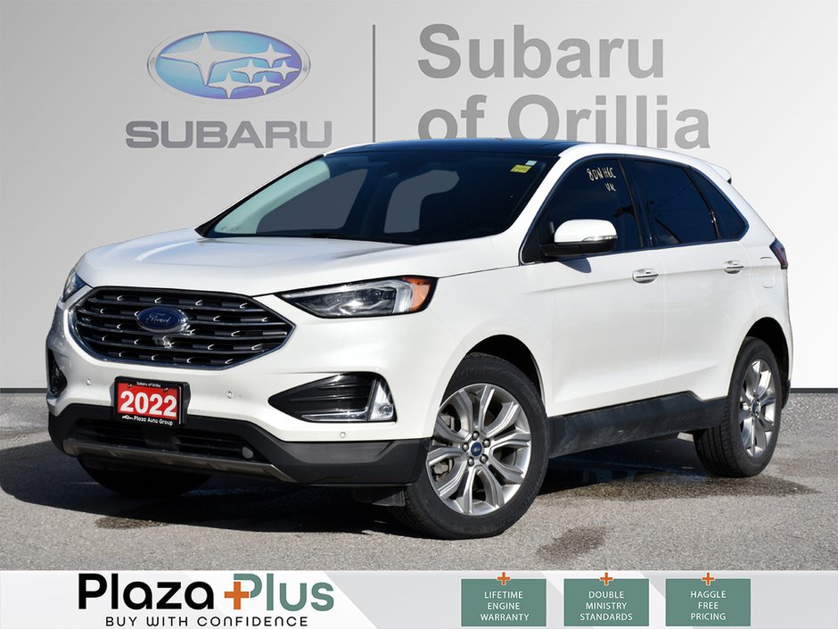 2022 Ford Edge Titanium | B&O PREMIUM SOUND | FRONT HEATED & VENTILATED SEATS | ANDROID AUTO & APPLE CARPLAY |