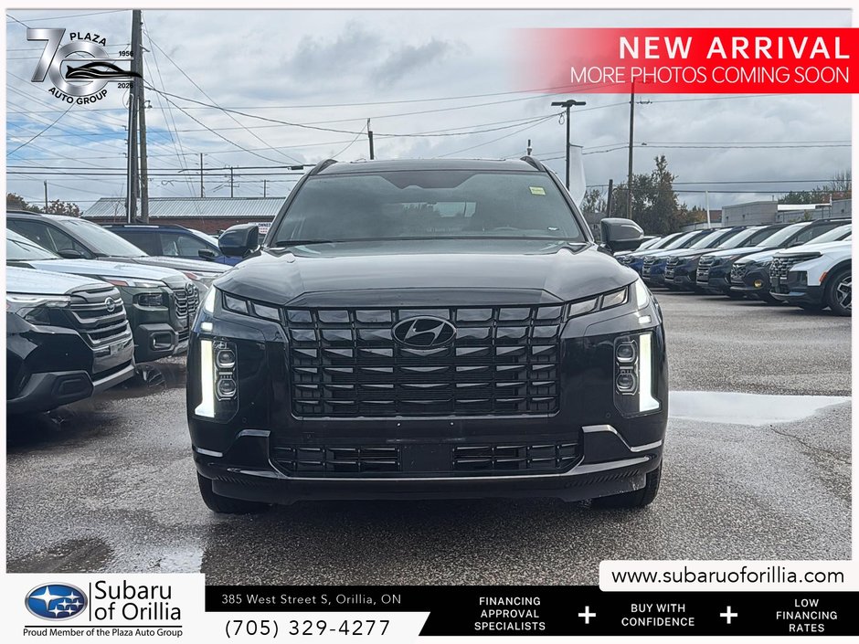 2025 Hyundai Palisade Ultimate Calligraphy Night | 7 PASSENGER | ADAPTIVE CRUISE CONTROL | AUTO DIMMING MIRRORS | SUNROOF |