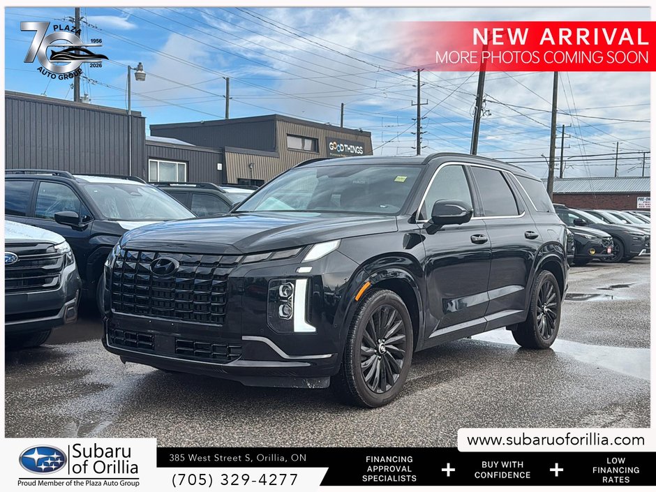 2025 Hyundai Palisade Ultimate Calligraphy Night | 7 PASSENGER | ADAPTIVE CRUISE CONTROL | AUTO DIMMING MIRRORS | SUNROOF |