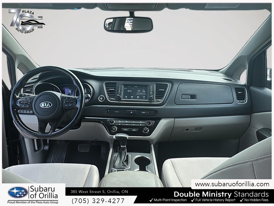 2020 Kia SEDONA LX | CLEAN CARFAX | 8 SEATS | HEATED FRONT SEATS AND STEERING WHEEL | PUSH BUTTON START |