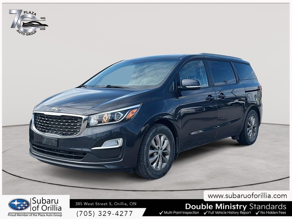 2020 Kia SEDONA LX | CLEAN CARFAX | 8 SEATS | HEATED FRONT SEATS AND STEERING WHEEL | PUSH BUTTON START |