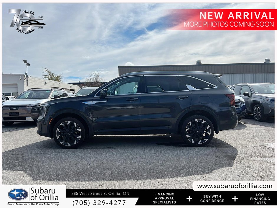 2025 Kia Sorento EX | HEATED SEATS & STEERING WHEEL | 7-PASSENGER SEATING | PUSH BUTTON START | POWER LIFTGATE |