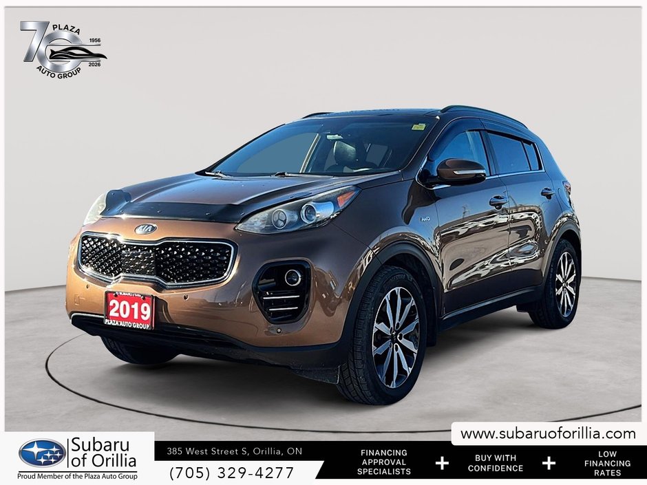 2019 Kia Sportage EX | HEATED SEATS & STEERING WHEEL | PUSH BUTTON START | DUAL-ZONE CLIMATE | SUNROOF |