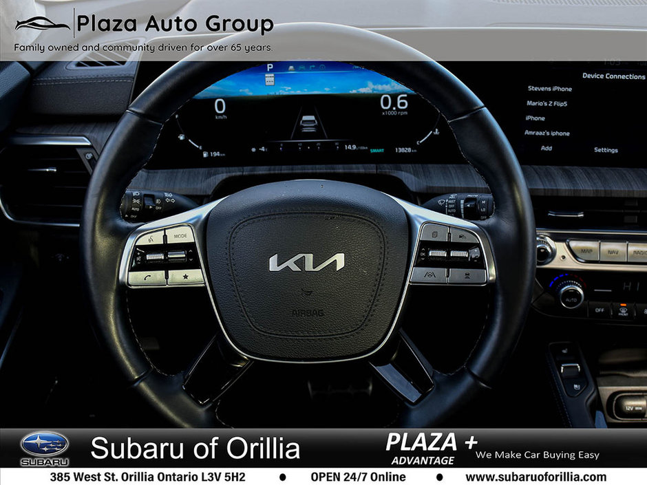 2023 Kia Telluride SX LIMITED Heads Up Display, Leather, Second Row Captain Chairs