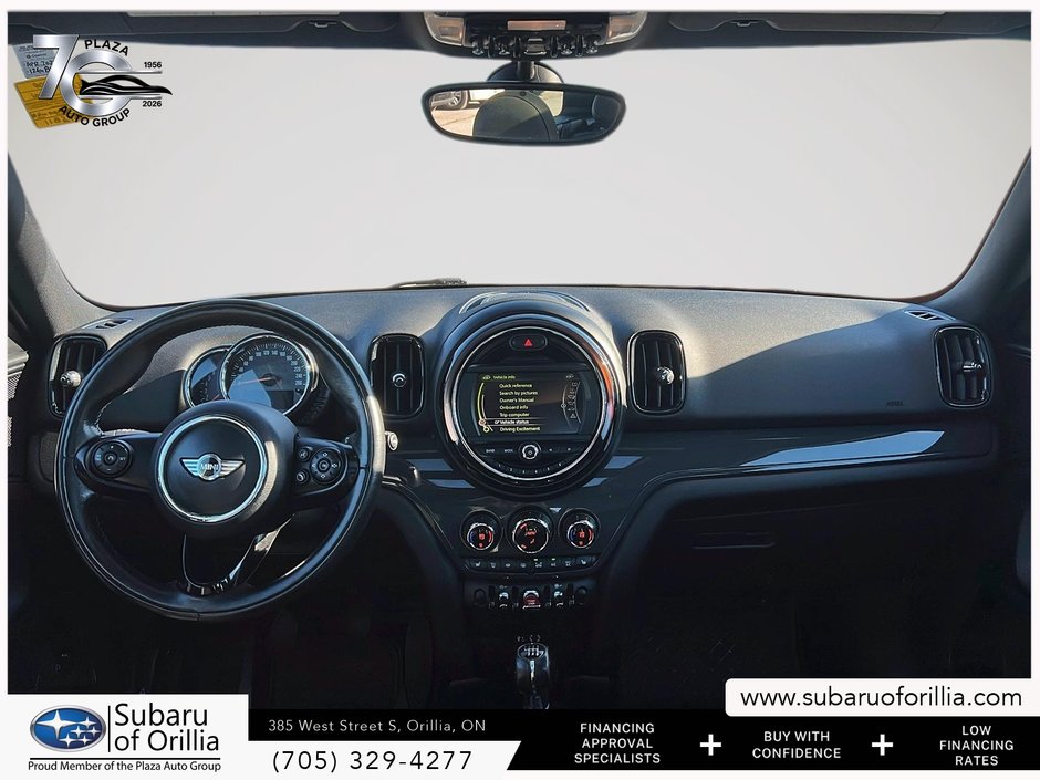 2017 MINI Cooper Countryman BASE | MANUAL | HEATED SEATS | SUNROOF | KEYLESS ENTRY |