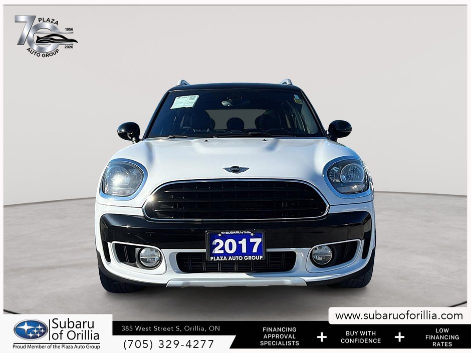 2017 MINI Cooper Countryman BASE | MANUAL | HEATED SEATS | SUNROOF | KEYLESS ENTRY |