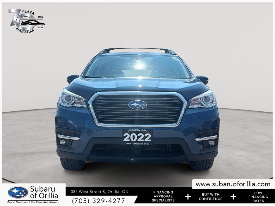 2022 Subaru ASCENT LIMITED | 8 SEATS | ACCIDENT FREE | SUNROOF | ADAPTIVE CRUISE CONTROL | HEATED LEATHER SEATS |