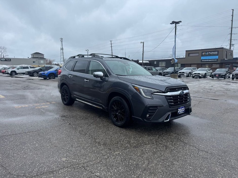 2023 Subaru ASCENT PREMIER | HEATED AND COOLED SEATS | CLEAN CARFAX | TWO SETS OF TIRES ON ALLOYS | SUNROOF |