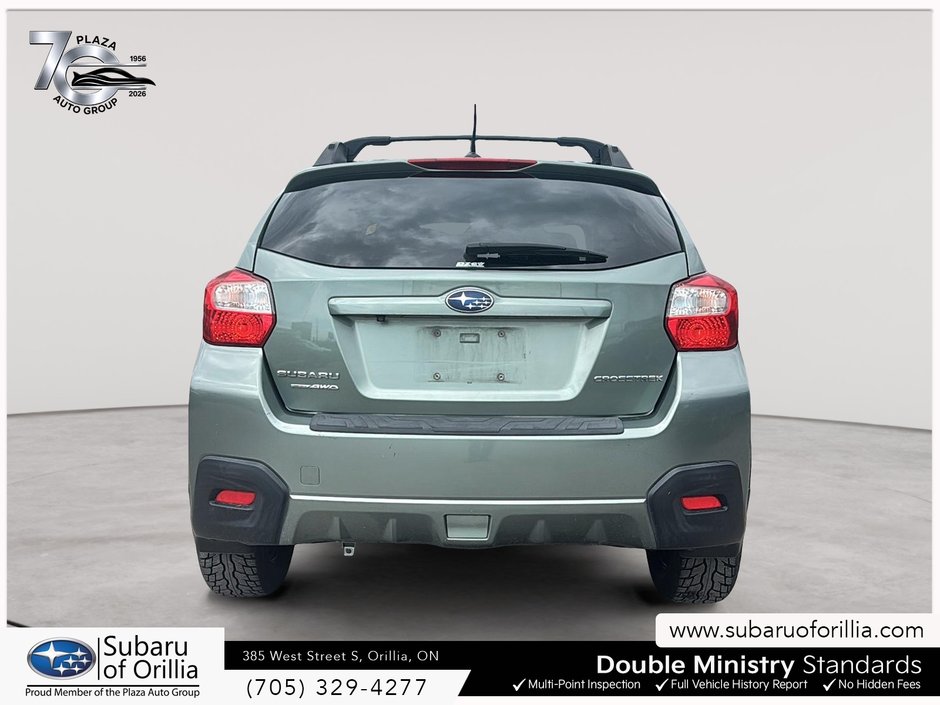 2016 Subaru CROSSTREK 2.0I W/TOURING PKG | CLEAN CARFAX | TWO SETS OF TIRES ON RIMS | HEATED SEATS | LOW KMS | ROOF RACKS |