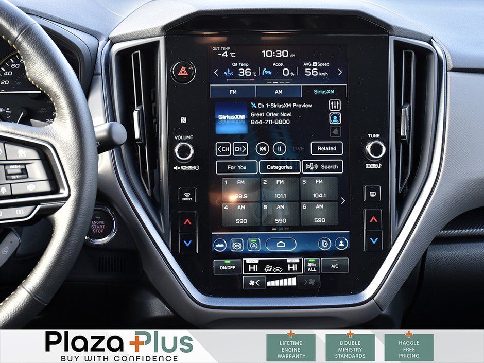 2024 Subaru CROSSTREK ONYX | HEATED SEATS AND STEERING | ADAPTIVE CRUISE | SUNROOF | CLEAN CARFAX |